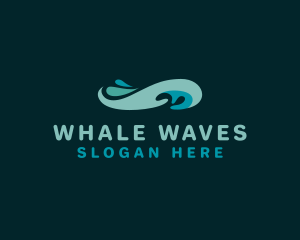 Wave Surfing Getaway logo design