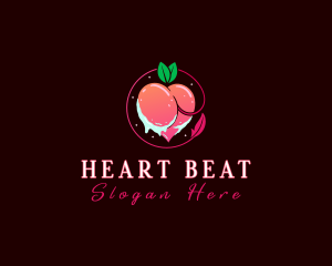 Erotic Peach Butt logo design