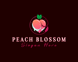 Erotic Peach Butt logo design