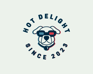 Pet Dog Glasses   logo design