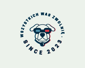 Pet Dog Glasses   logo design