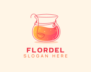 Tropical Juice Drink logo design