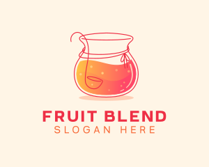 Smoothie - Tropical Juice Drink logo design