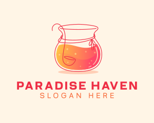 Tropical Juice Drink logo design