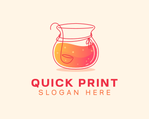 Tropical Juice Drink logo design