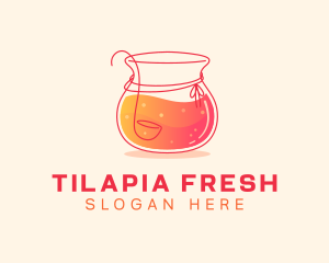 Tropical Juice Drink logo design