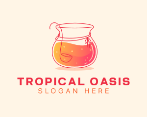 Tropical - Tropical Juice Drink logo design