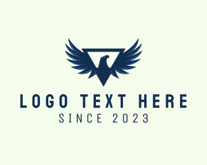 Triangular - Modern Triangular Eagle logo design