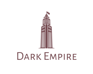 Brown Empire State Flag logo design