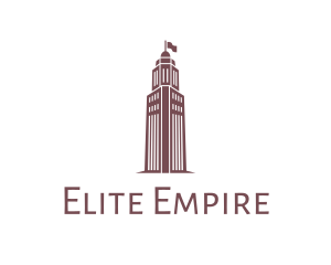 Brown Empire State Flag logo design