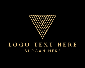 Stock Exchange - Geometric Line Company logo design