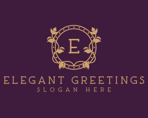 Ornamental Wreath Hotel logo design