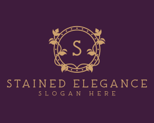 Ornamental Wreath Hotel logo design