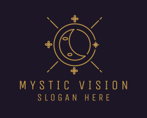 Fortune Telling - Crescent Moon Fortune Telling logo design