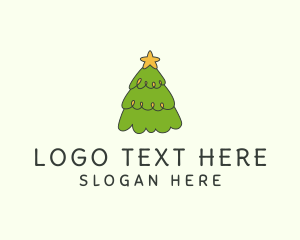 Home Decor - Star Christmas Holiday logo design