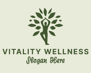 Tree Yoga Wellness logo design