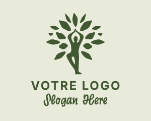 Park - Tree Yoga Wellness logo design