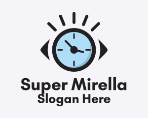 Optical Clock Timer  Logo