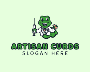 Snake Vaccine Doctor logo design