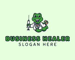 Doctor - Snake Vaccine Doctor logo design