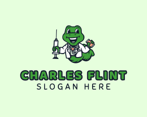 Snake Vaccine Doctor logo design