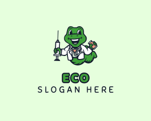 Snake Vaccine Doctor logo design