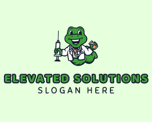 Snake Vaccine Doctor logo design