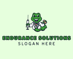 Snake Vaccine Doctor logo design