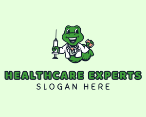 Physician - Snake Vaccine Doctor logo design