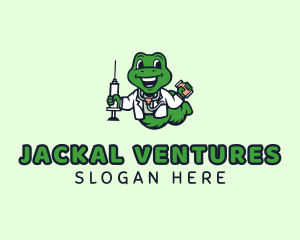 Snake Vaccine Doctor logo design