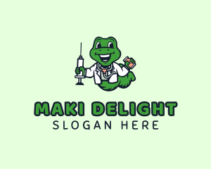 Snake Vaccine Doctor logo design