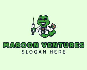 Snake Vaccine Doctor logo design