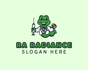 Snake Vaccine Doctor logo design