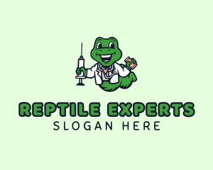 Snake Vaccine Doctor logo design