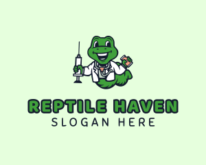 Snake Vaccine Doctor logo design