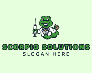 Snake Vaccine Doctor logo design