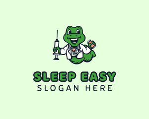 Snake Vaccine Doctor logo design