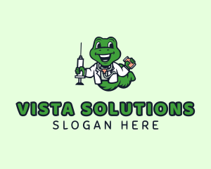 Snake Vaccine Doctor logo design