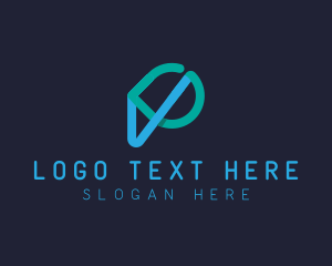 Tech - Modern Tech Letter P logo design