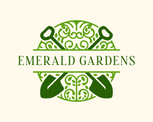 Lawn Gardening Tool logo design