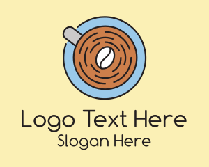 Coffee Cup Saucer  Logo