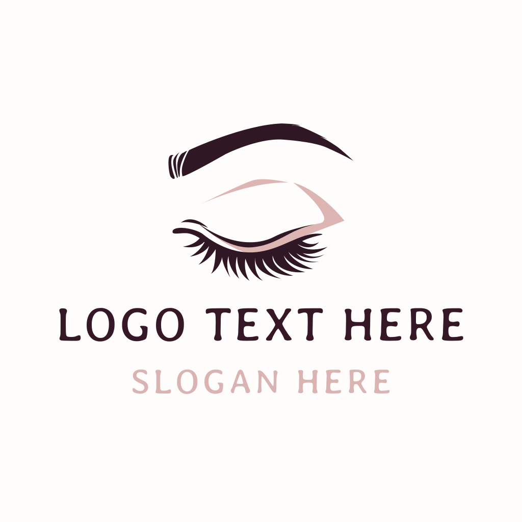 Beautiful Eyelash Salon Logo | BrandCrowd Logo Maker