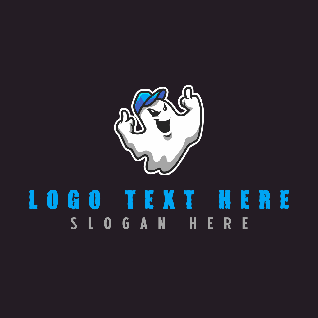 Bully Ghost Profanity Logo | BrandCrowd Logo Maker | BrandCrowd