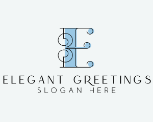 Styling Boutique Letter E logo design