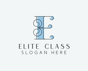 Styling Boutique Letter E logo design