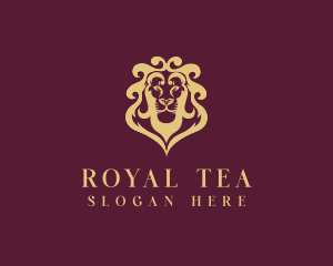 Royal Lion Head logo design