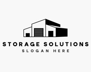 Warehousing - Warehouse Storage Inventory logo design