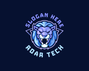 Lion Gaming Avatar logo design