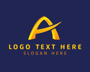 Advertising - Modern Professional Company Letter A logo design