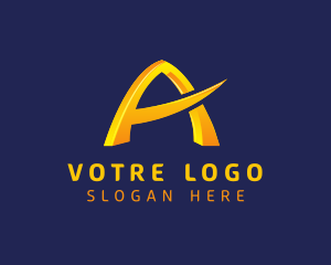 Modern Professional Company Letter A  Logo